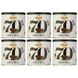 Chollo - Valor Cacao Negro Intenso 70% 300g (Pack de 6)
