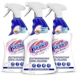 Vanish Spray Oxi Action para Ropa Blanca 750ml (Pack de 3)