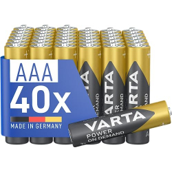Chollo - VARTA Power on Demand AAA (Pack de 40) | 4003311391
