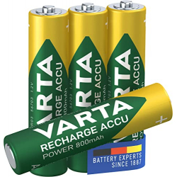 Chollo - VARTA recharge Accu Power Pila Recargable 800mAh (Pack de 4)