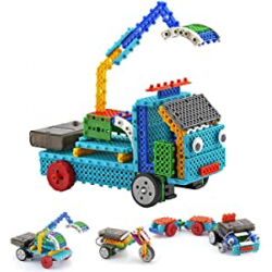 Chollo - Veh&iacute;culo Robot de construcci&oacute;n Top Race Control remoto RC Blocks