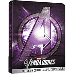 Vengadores 1-4 Colección Completa Steelbook + Disco bonus [Blu-ray]