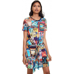 Chollo - Vestido Desigual Postcards