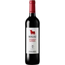 Chollo - Vino tinto Solaz Tempranillo Cabernet Sauvignon 75cl