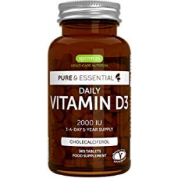 Vitamina D3 Pure & Essential (365 Comprimidos)