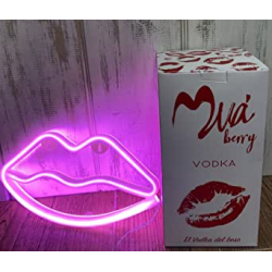 Vodka rosa con luminoso de regalo