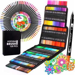 Chollo - Vozuna Brush Pens 120 pcs &vert; &lrm;1H-1TOY-OE50
