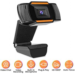 Chollo - Webcam UHD 1080P Meco con Micrófono