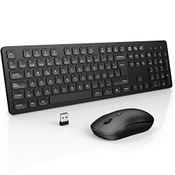WisFox Wireless Keyboard Mouse Combo