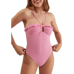 Women'secret Bandeau Swimsuit Ruffles | 5525820-71