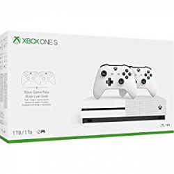 Chollo - Xbox One S  1TB con 2 Mandos Inal&aacute;mbricos