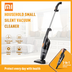 Chollo - Xiaomi Deerma aspiradora de mano port&aacute;til hogar silencioso aspiradora fuerte succi&oacute;n casa aspirador colector de polvo